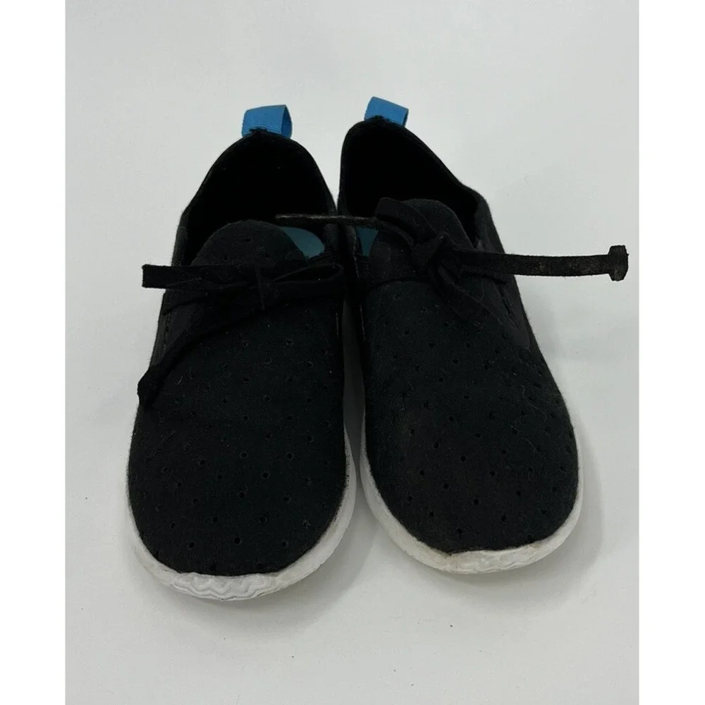 Native Apollo Moc Lightweight Lace Up Shoes Toddler Kids' Size 10 Black